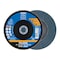Pferd 7" x 7/8" A.H. POLIFAN Flap Disc - Z PSF STEELOX, Zirconia, 40 Grit, Flat 62024 - alternate 1